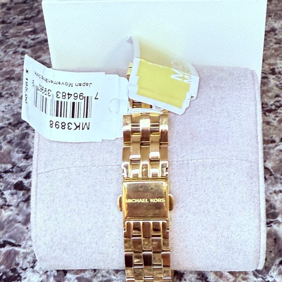 NWT Michael Kors Gold-Tone Bracelet Watch